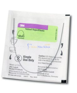 3M™ Unitek™ Nitinol Super-Elastic Archwire, .014, OrthoForm™ III Ovoid,
Upper, 4296-911, Unit of Use, 10/Pk