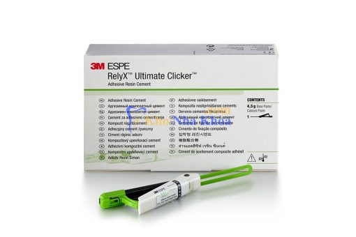 56920TR 3M™ RelyX™ Ultimate Clicker™ Adhesive Resin Cement, 56920, Shade
Translucent